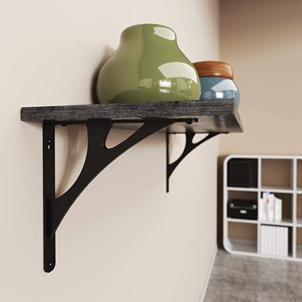 5mm Thickness Powder Coated Decorative Furniture Shelves Bracket for Items on Amazon