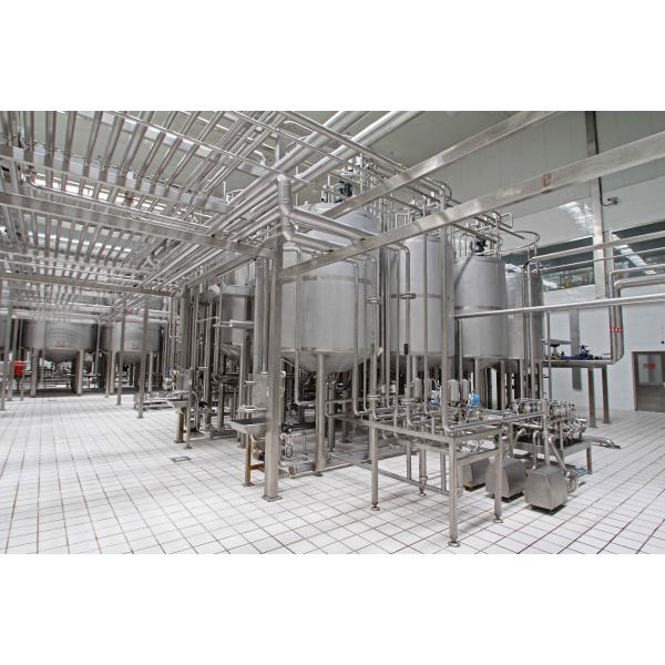 Full Automatic Pasteurized Milk Production Plant Complete Customized Pasteurized Milk Machine SUS304/316