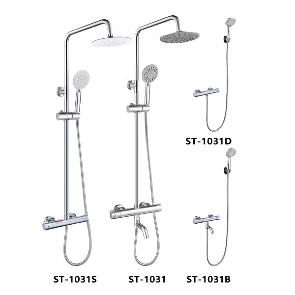 Thermostatic Shower Faucets, Full Set EN817 1.6MPA