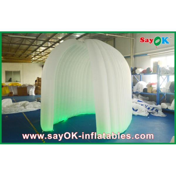 Inflatable Photo Booth Hire Vaulted White LED Inflatable Photo Booth Hire With Blower For Photos