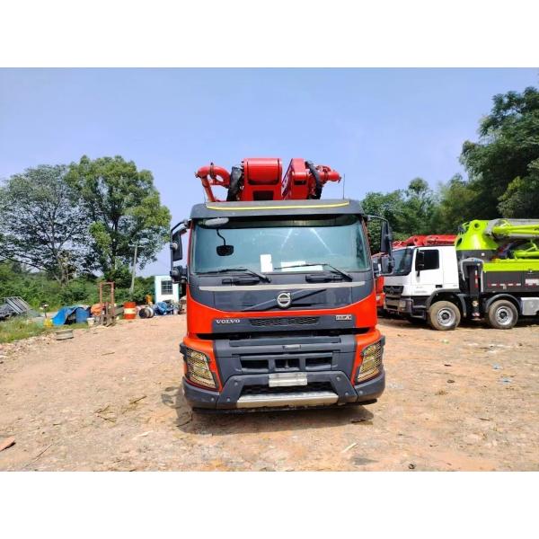 2021 Годы 67 M Насос Автомобиль Пять Мостов Volvo Шасси бетонный насос цена Mercedes benz