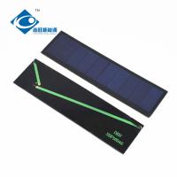 0.1KG painel solar de 0,5 watts, vidro do painel solar de baixa tensão e quadro plástico ZW-16946P