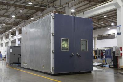Double Door 51L Walk-in  Chamber / Temprature And Humidity Chamber With Lighting Device