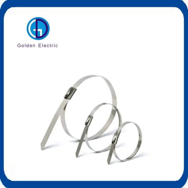 Customized Color Stainless Steel Cable Tie Self Locking With Heat Resistant