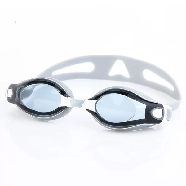 Gray Mirror Lens Adult Swimming Goggles Competition Swimming Goggles Fog Prevention