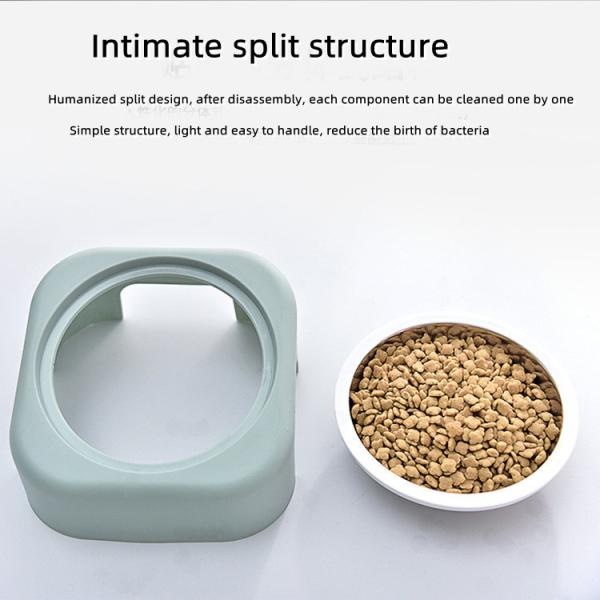 Нержавеющая сталь шара кота игрушки кота милая склонила предохранение от рта цервикальное