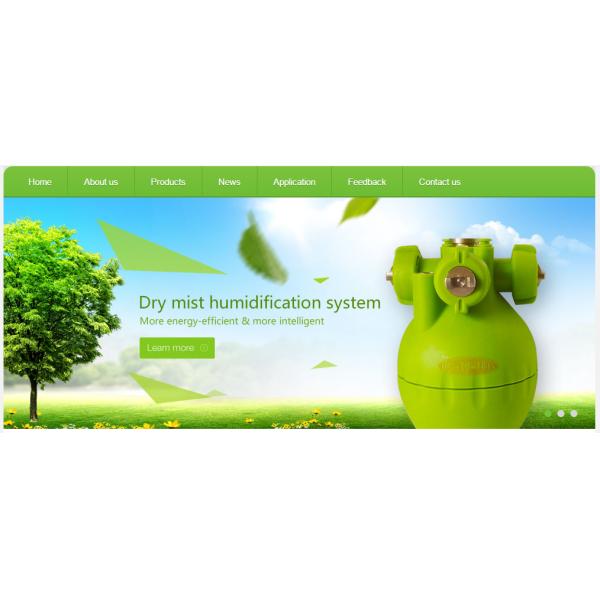 11L / H Humidification System For Textile Industry Stainless Steel Water Spray