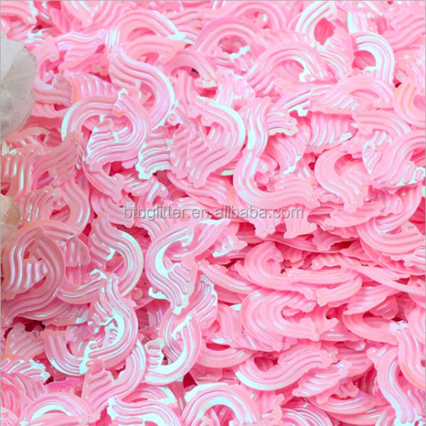 Sea Wave Sequined Fluorescent Pieces 18mm Glass Ball Stuffers and Ornaments Hand DIY Accessories