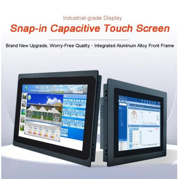 15.6 Inch Embedded Industrial Android Touchscreen Monitor 1920*1080 Capacitive Multi Touch LCD Waterproof Business Series with USB Input