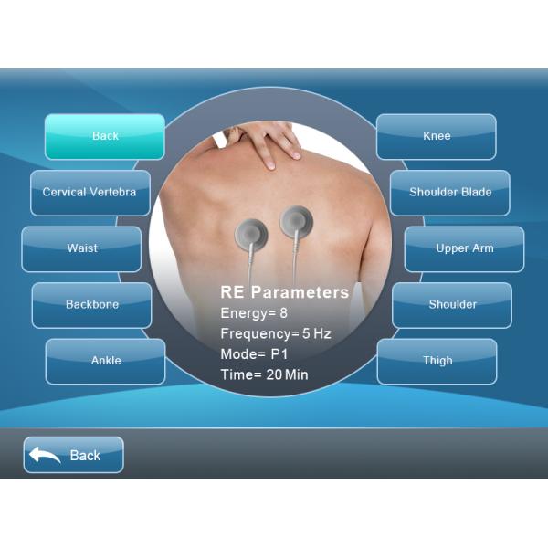 2 In 1 Shockwave Ed Machine For Sport Injury Muscle Problem