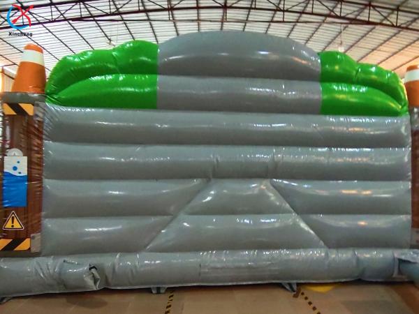 Commercial Inflatable Bouncy Forest Themed Castle House Combination
