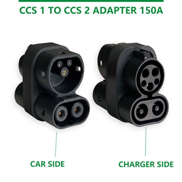 150A CCS1 American EV Charging Station to CCS2 European Electric Car Charger Adapter For DC Fast Charging