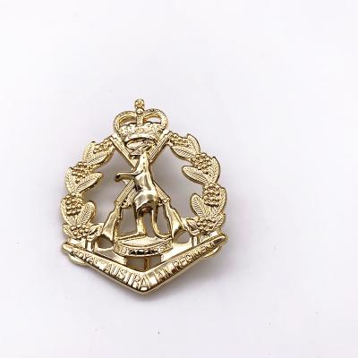 Colorful Custom Metal Lapel Pins 3D Gold Badge / Hard Enamel Lapel Pins