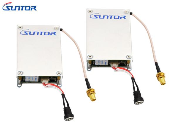 Lightweight Long range drone video transmitter board , cofdm hd wireless transmitter 720P