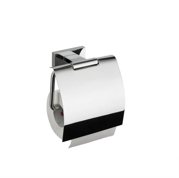 Toilet Roll Holder&Paper holder with cover 87206B-Square &Brass&Chrome color & Bathroom Accessory&fittings&Sanitary Hard