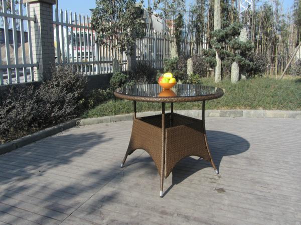 5pcs KD rattan dining set     