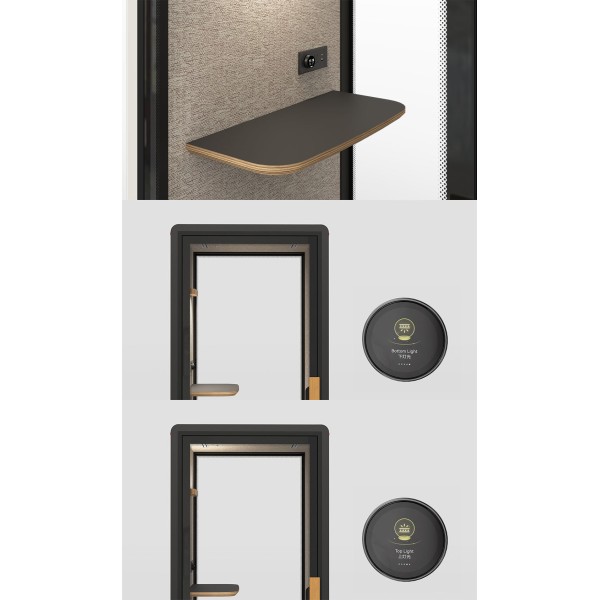 ODM Small Acoustic Sound Booth Privacy Pod For Distraction Free Workspace