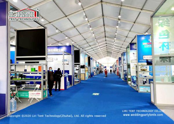 M2 Outdoor Exhibition Tents With PVC Roof Glass Walls