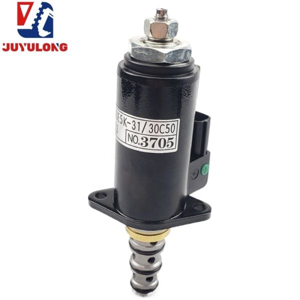JUYULONG for SK200 Excavator Solenoid Valve 260-6E-8 31/30C50-123 Walking Straight Zhu Zi Pump Construction Machinery China