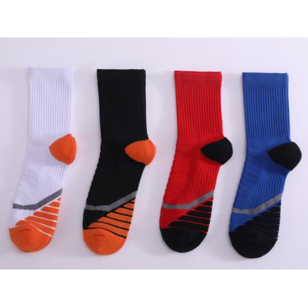 Custom Professional Sports Soccer Socks Adult Football Cycling Running Knee High Mens Socks