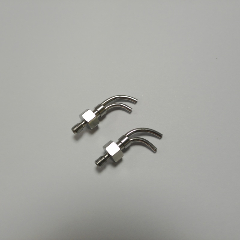 304 Stainless Steel Bending Double Pipe Medical Spray Needle CNC Accessories Customization