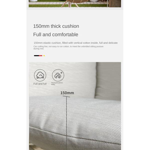 High Quality Balcony Handmade PE Rattan Swing Hanging Basket Chair