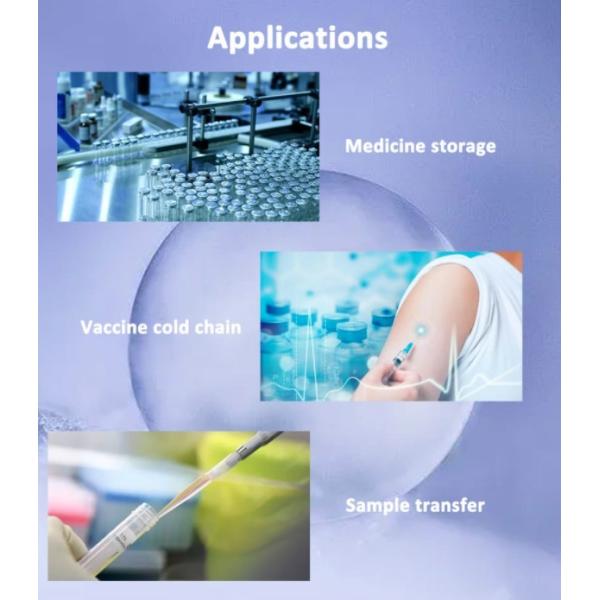 Серая коробка охладителей для вакцин PHEFON Одобрённые коробки охладителей для вакцин