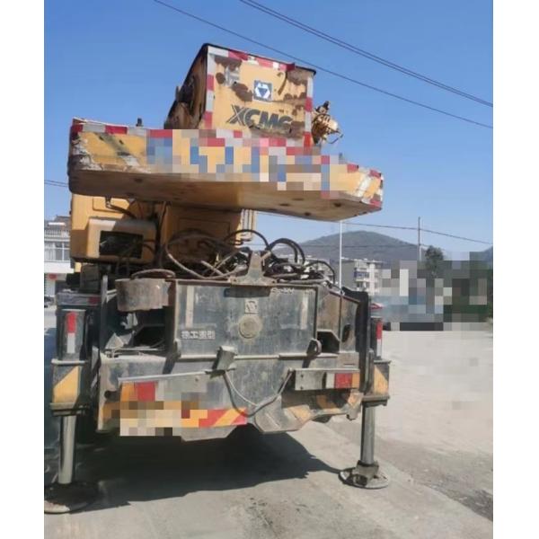 ISO9001 Certified Chinese Rough Terrain Crane Truck Cranes 70t Lifting in Orange