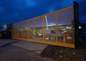 Cerca soldada dobro Gate do jardim do metal de HGMT H2.2m
