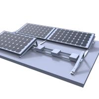Des supports réglables pour panneaux solaires en acier inoxydable écologique / supports photovoltaïques pour l'énergie durable