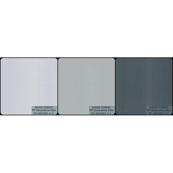 Degradable Polypropylene Film Recyclable Metal Series Silk Face Grain