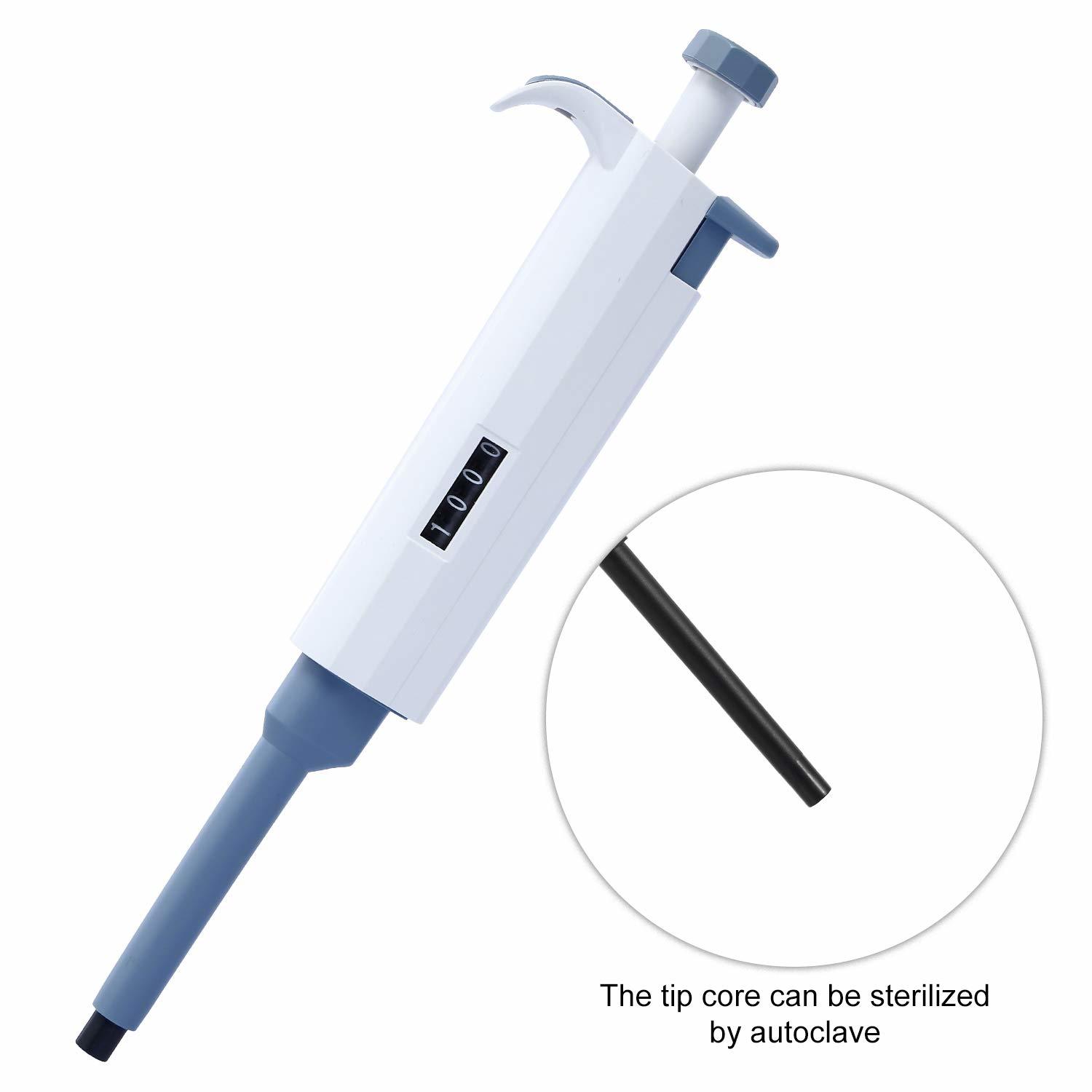 Adjustable Volume Autoclavable Digital Micro Pipette Liquid Dosing Dispenser for Laboratory Use Plastic Material