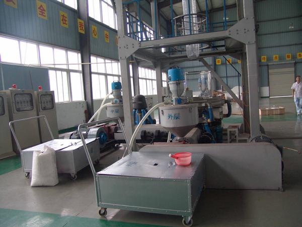 Horizontal Multilayer Blown Film Extrusion Machine With IBC Inner