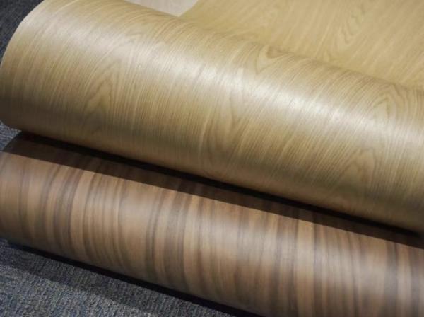 Lacquer Free Non Woven Fabric Wrapping Wood Veneer Thickness 0.1-0.5mm