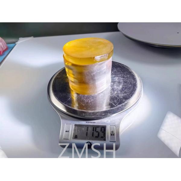 Золотой искусственный сапфир сырой драгоценный камень шкала твердости Моха 9 кристаллов для ювелирных изделий