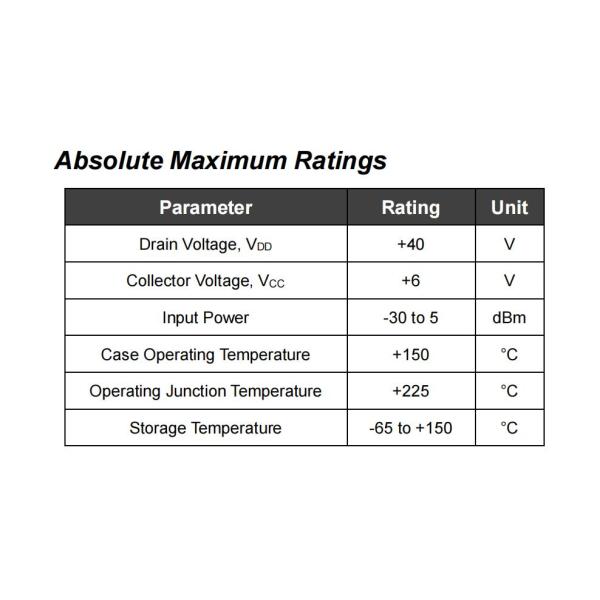 SZHUASHI 100% New 100MHz-4.8GHz YPM484034H 2.5W PA Wideband Power Amplifier Module with Self-adaptation