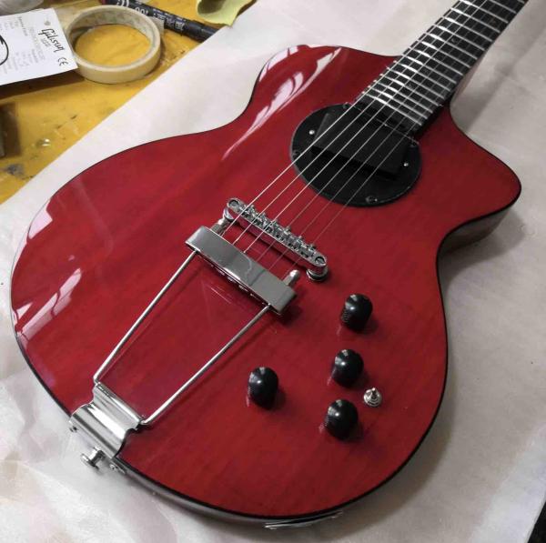 Custom Special Antique Cherry Electric Guitar in Red