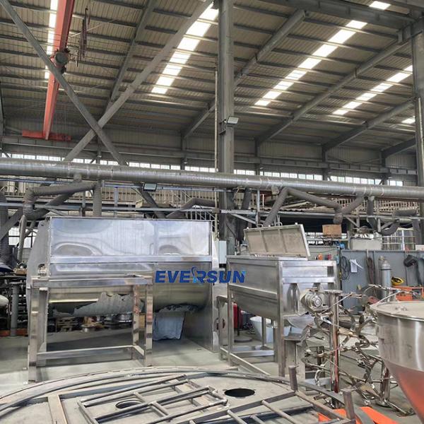 Mélangeur industriel réglable adapté aux besoins du client de ruban pour le mélange de nourriture