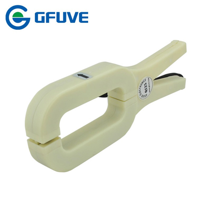 Зонд AC белизны GFUVE Q125 настоящий, применение счетчиков энергии цифров струбцины зонда Amp