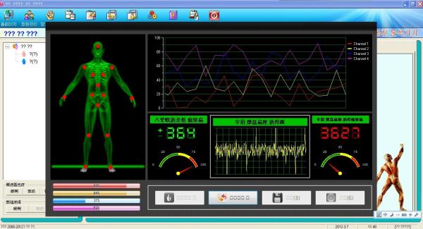 Accurate Quantum Body Health Analyzer For Testing Gastrointestinal / Liver Function