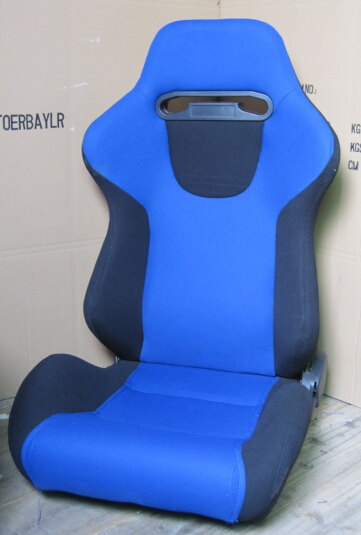 Wide Sport Racing Seats With High Elastic Sponge Filler / Adjustable Bucket Seats