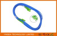 E2000/RPA - E2000/câble bleu duplex unimodal optique LSZH de corde de correction fibre de RPA