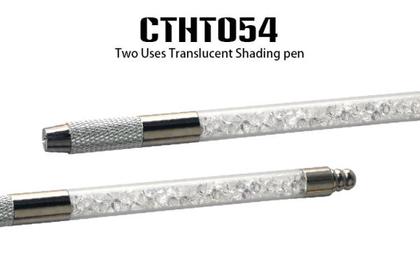 Rhinestone Decorated Manual Tattoo Pen Tattoo Eyebrow Pen