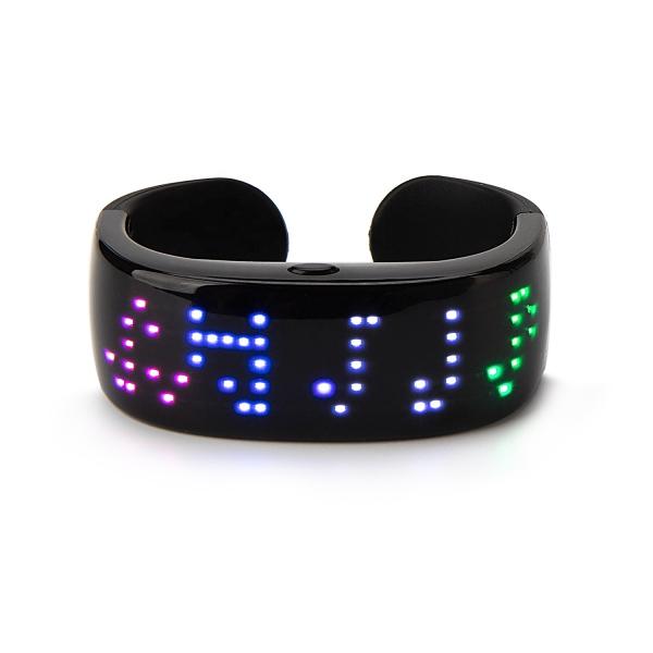 APP Control Remote Control LED Bracelet Programmable USB Recharge