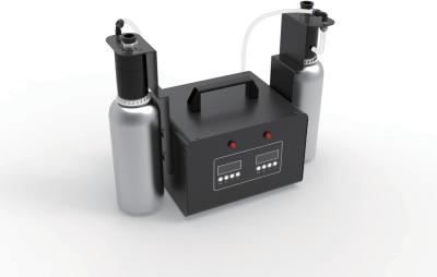 Mini HVAC Scent Diffuser System Metallic Lacquered Case With Delicate Aluminum Handle