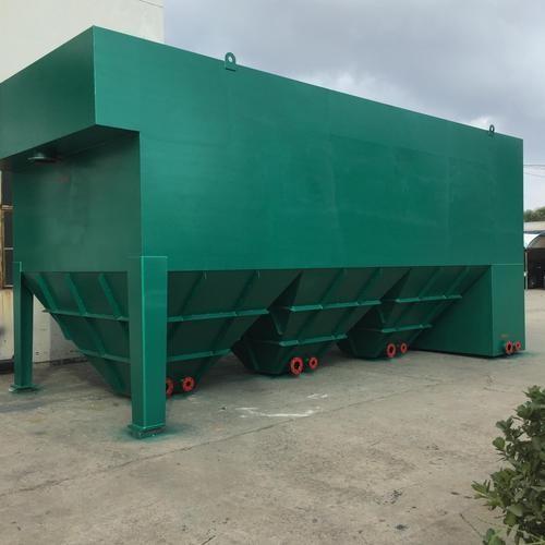 100L/Hour Capacity Stainless Steel Carbon Steel Waste Water Treatment Lamella Inclined Plate Clarifier Sedimentation Tank
