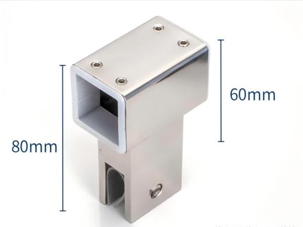 135 Degrees Partitioned Shower Door Profile Waterproof Shower Door Hardware