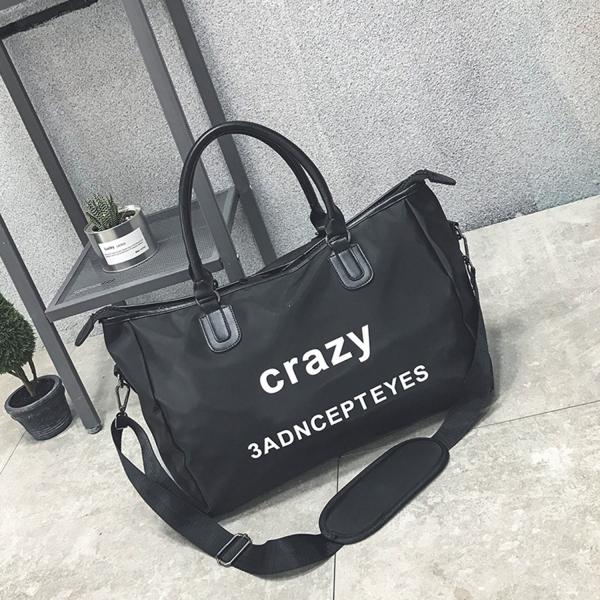 Printed handbags, luggage bags, large-capacity men's and women's travel bags, fashion sports fitness bags
