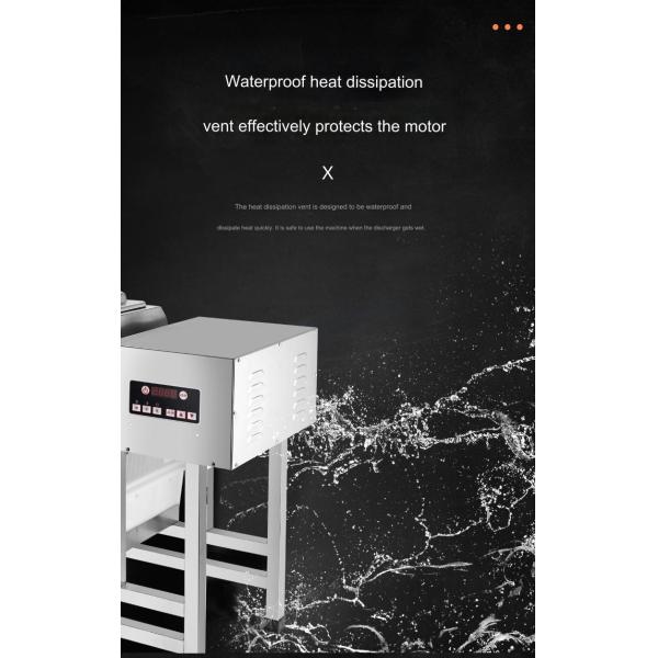 Sustainable Food Processing Vacuum Marinator for Commercial Meat Marination