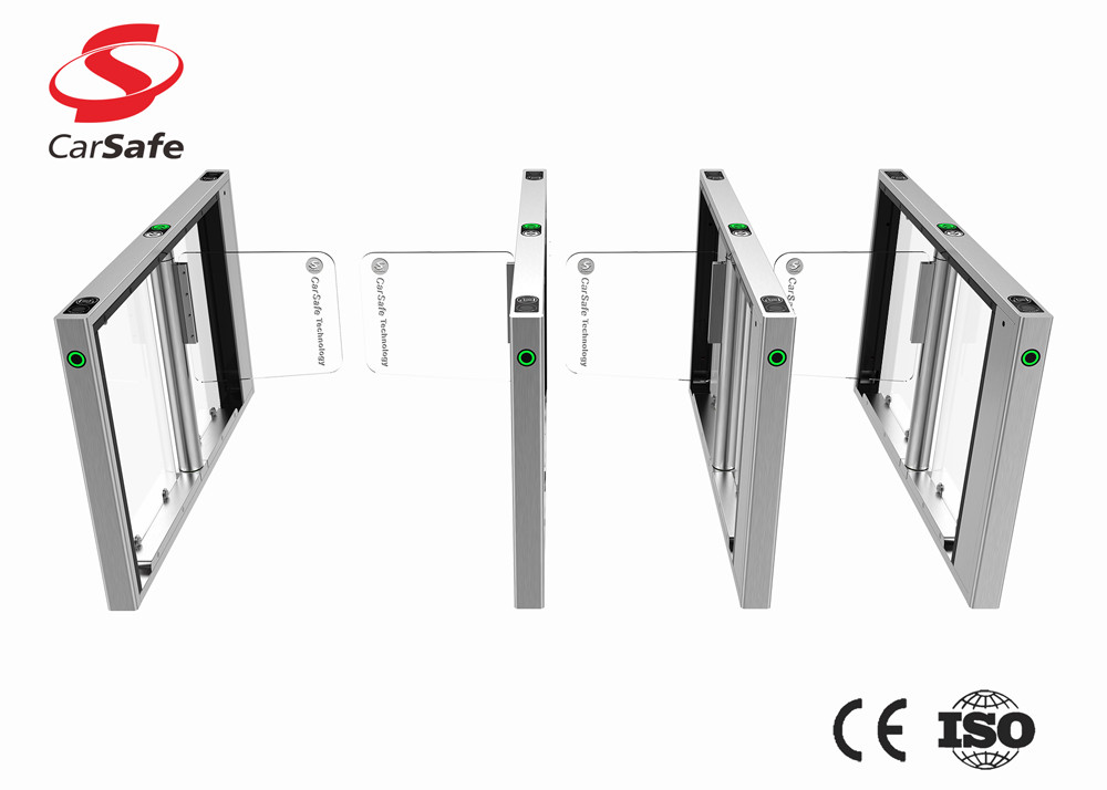 Ворота турникета читателя ворот качания RFID/Facial/QR нержавеющей стали с аттестацией и низкой ценой CE